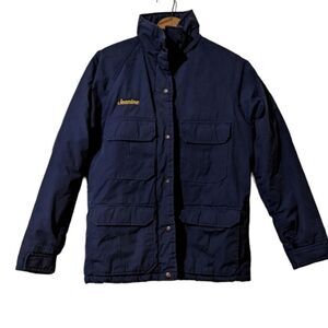 WearGuard Workwear Jacket Blue Size Small Jeanine Embroidered Name On Front Blue